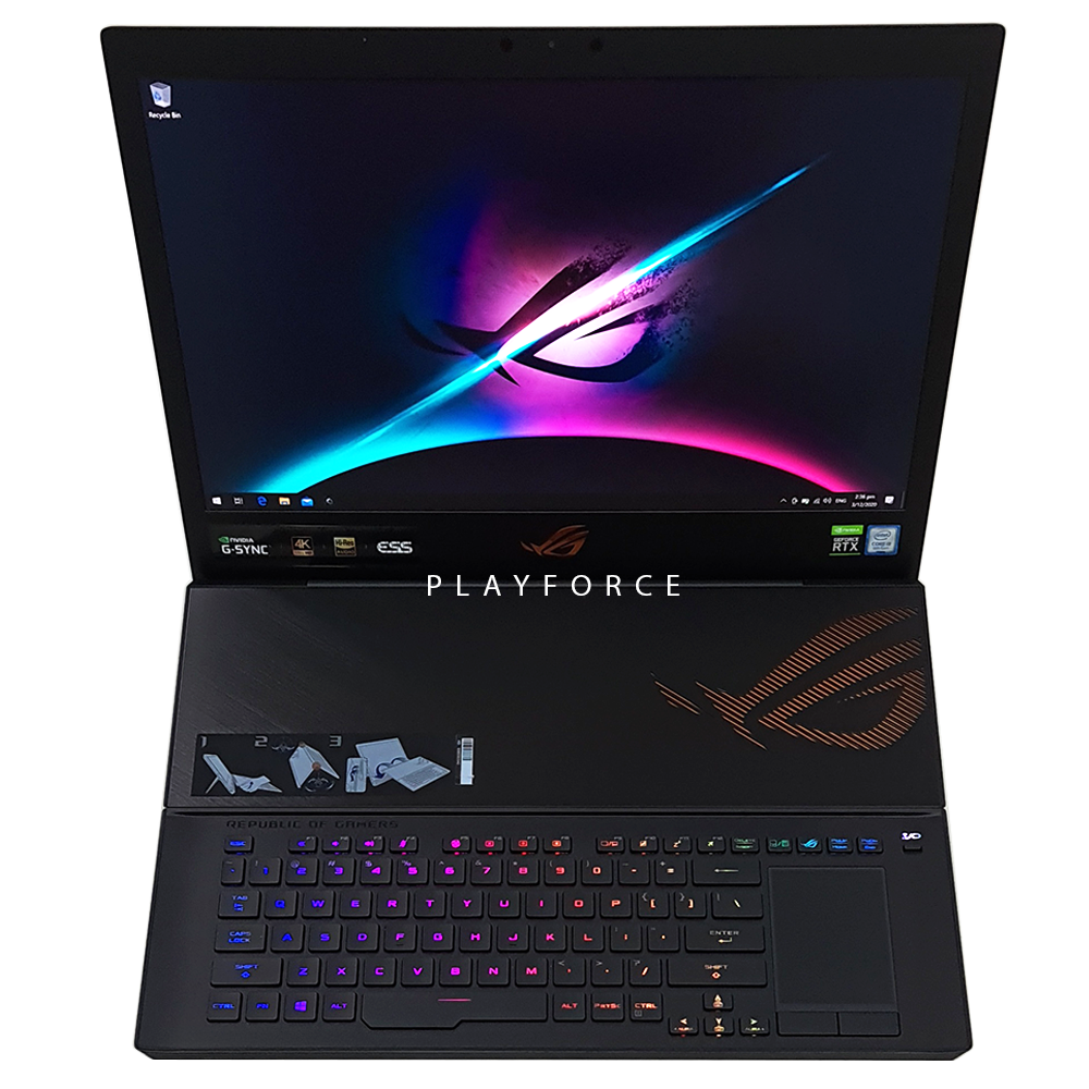 ROG MotherShip GZ700 Gaming Laptop - Intel Core i9-9980HK, NVIDIA RTX 2080, 64GB RAM, 1.5TB SSD, 17.3