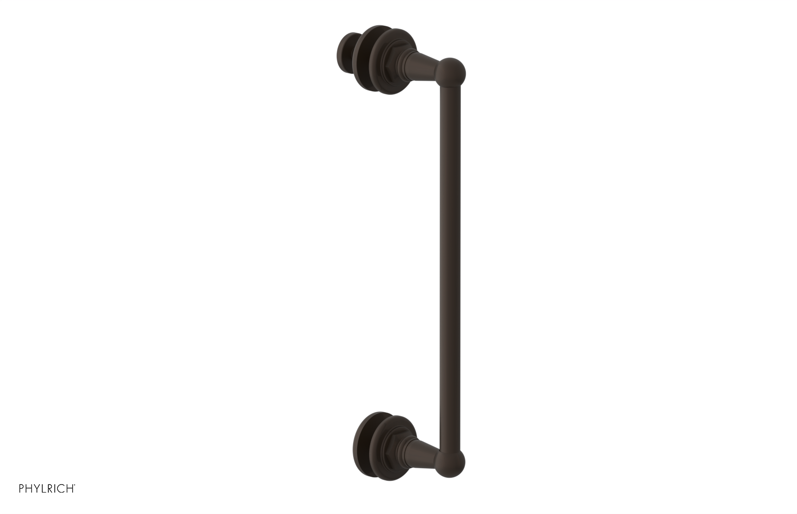 Jamestown 12 Single Sided Shower Pull 165 92 12 - Premium Bathroom Hardware for Easy Shower Door Operation