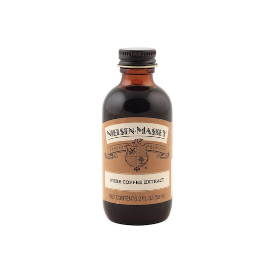 Nielsen Massey Pure Coffee Extract - 4 oz Bottle | Natural Flavoring for Baking, Desserts & Beverages | Perfect for Coffee Cakes, Ice Cream & Cocktails
