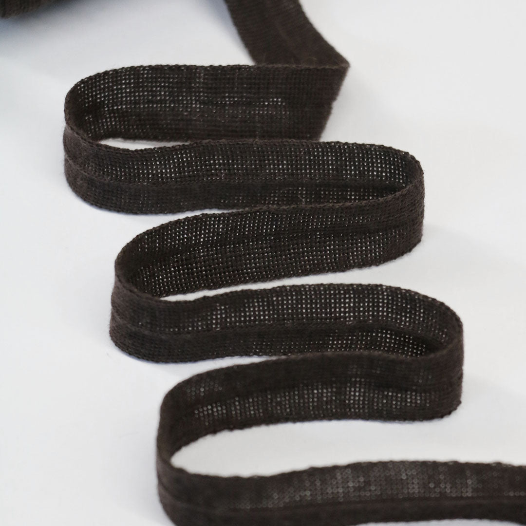 20mm Dark Brown Wool Binding - Premium Quality for Sewing, Crafting & DIY Projects - Perfect for Edging, Trims & Home Decor