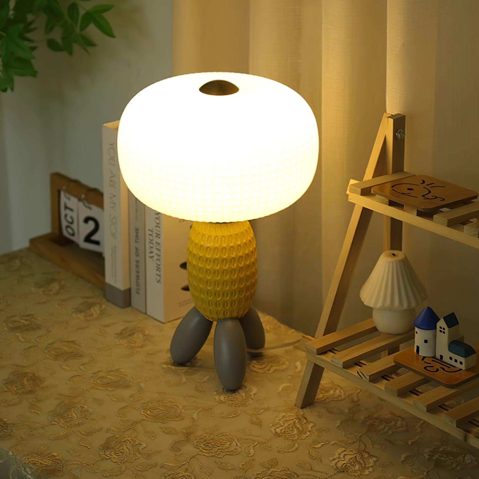 LED Balloons Table Lamp - Modern Night Light for Bedroom, Nursery, Kids Room - Romantic & Decorative Lighting for Home Decor