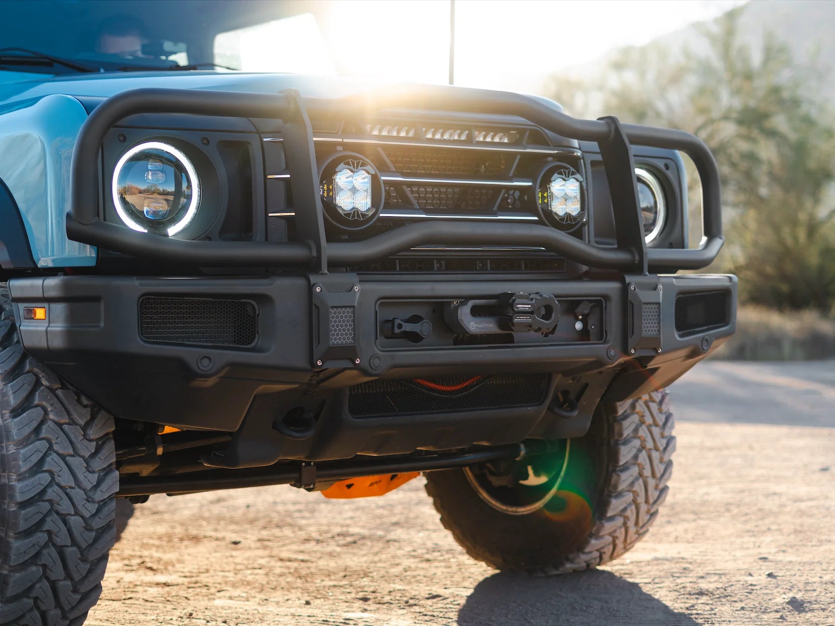 2023+ Ineos Grenadier 12.5K Hidden Winch Kit with Owl Design - Perfect for Off-Road Recovery & 4x4 Adventures