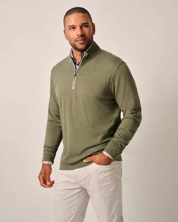 Johnnie-O Men's 1/4 Zip Long Sleeve Shirt - Comfortable & Stylish Golf & Casual Wear for Men