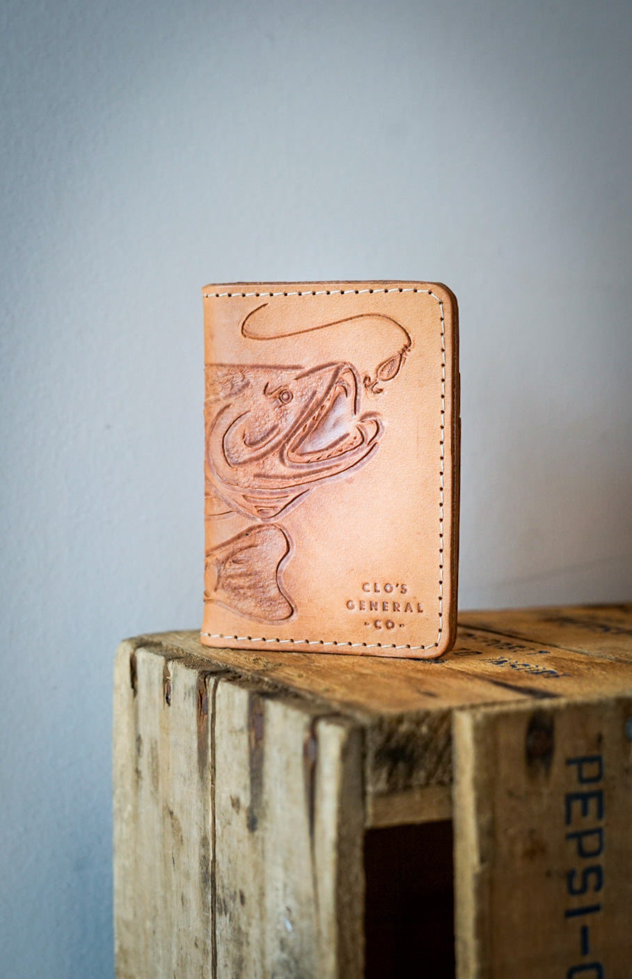 Handmade Mini Trucker Wallet - Genuine Leather, Compact & Durable - Perfect for Everyday Carry, Travel & Outdoor Adventures
