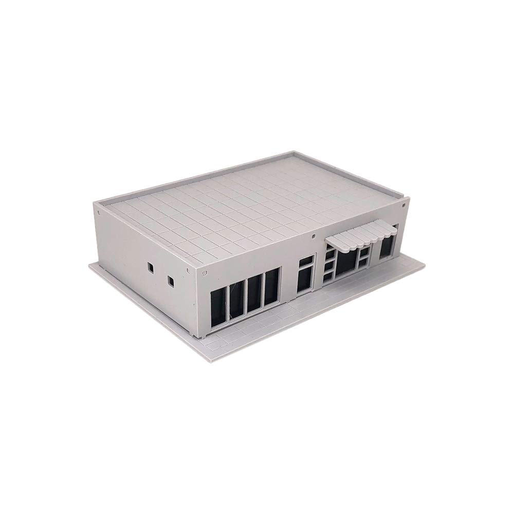 HO Scale 1:87 Outland Models Railway Scenery - City Style Restaurant Building for Model Train Layouts | Perfect for Dioramas, Train Sets & Miniature Displays