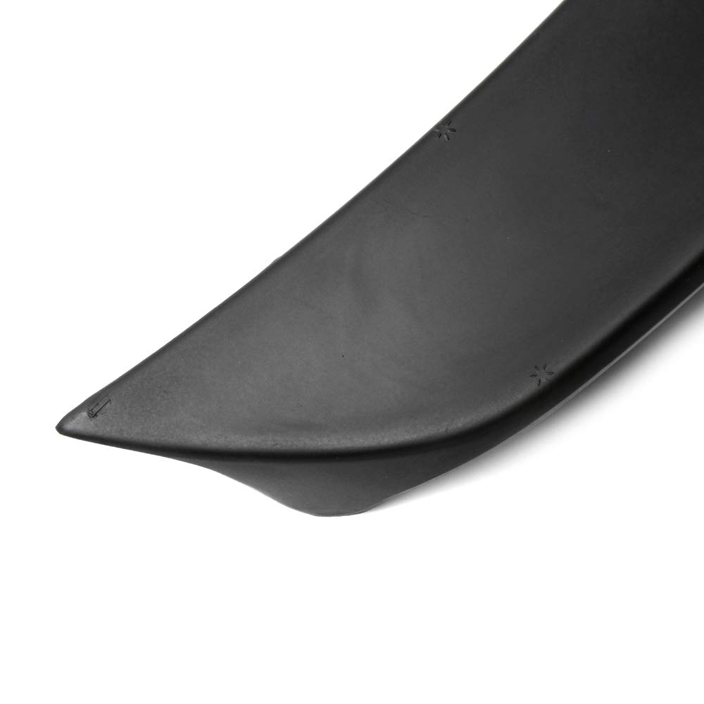 ABS Rear Trunk Lip Spoiler for 2015-2020 Ford Mustang - Matte Black Rear Deck Boot Wing - Enhances Aerodynamics & Sporty Look for Street Racing & Car Shows