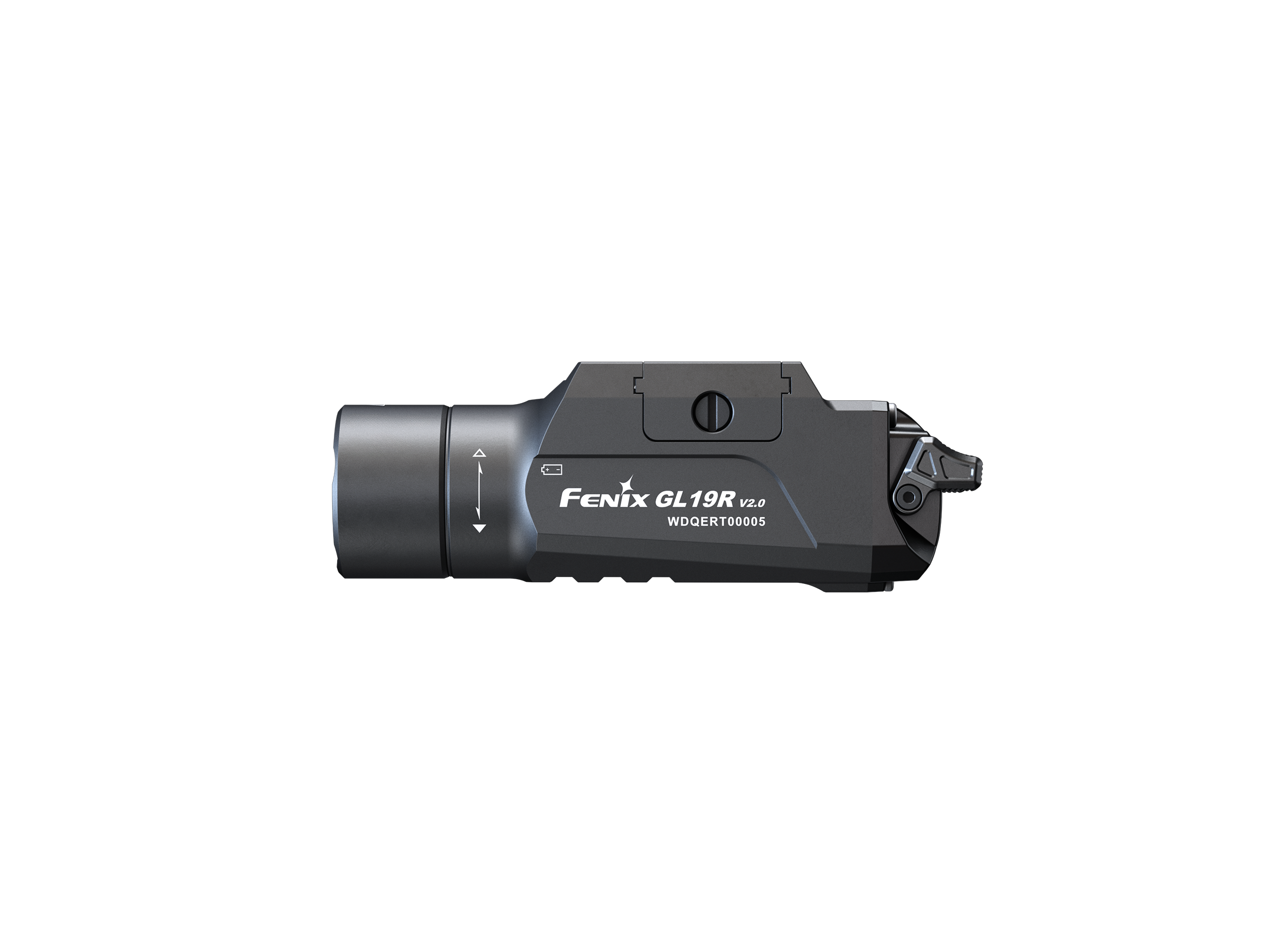 Fenix GL19R V2 Tactical Flashlight - Modular Switch Mounted Weapon Light for Pistols & Rifles - Perfect for Hunting, Home Defense & Tactical Operations