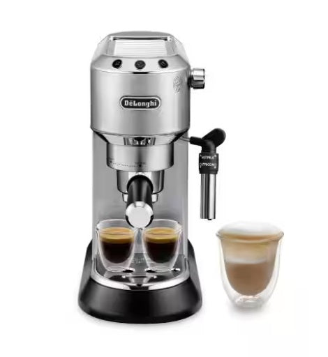De'Longhi EC685 15-Bar Pump Espresso Machine with Milk Frother - Includes 2 Free 250g Bags of Premium Arabica Coffee Beans for Home Barista & Office Use