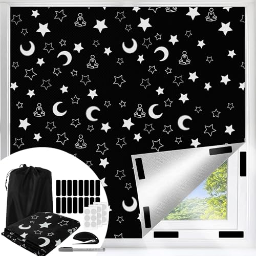 Black-stars and Moon