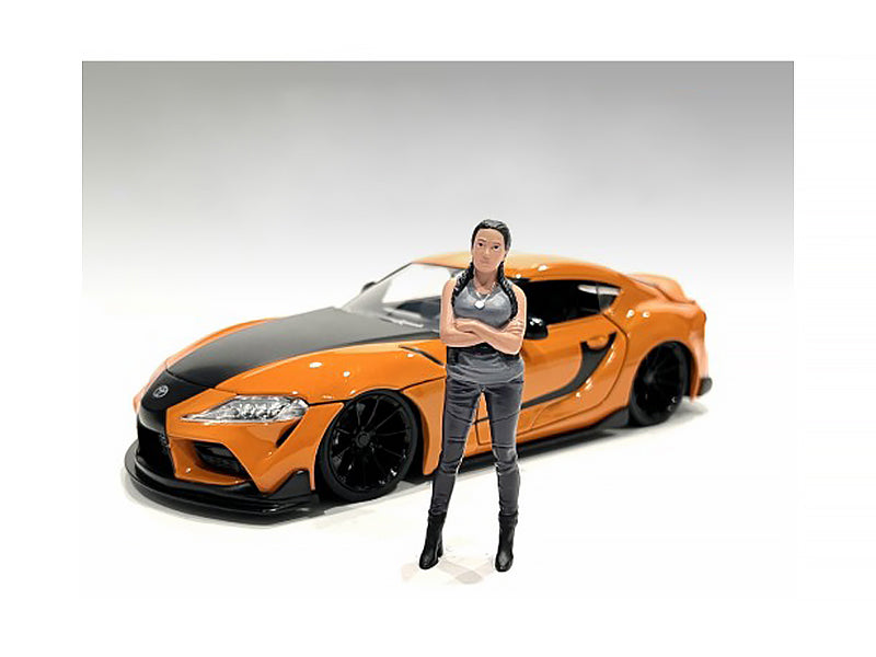 1/18 Scale Model Car Meet 3 Figure 7 Set - Highly Detailed Collectible Figures for Diecast Car Displays by American Diorama - Perfect for Model Car Shows, Diorama Scenes & Collector Displays