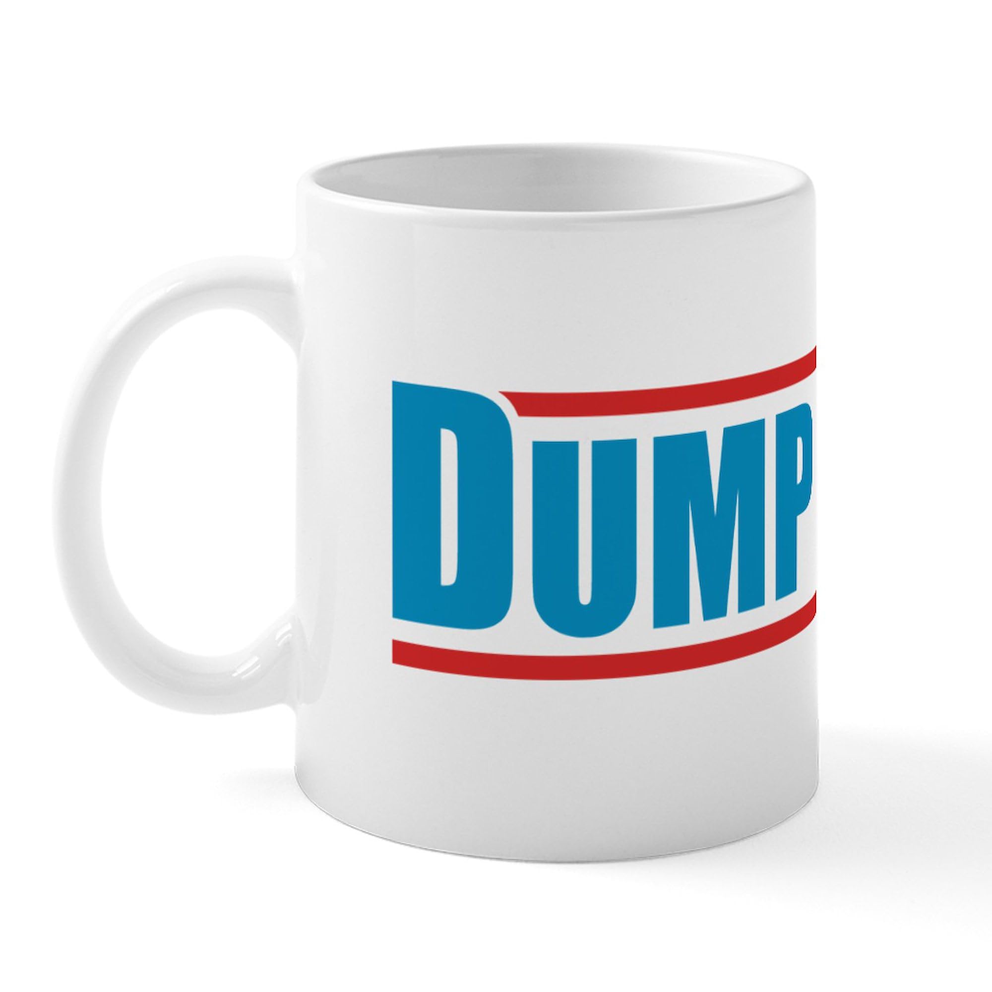 Dump Trump 11 oz Ceramic Coffee Mug (325 ml) - Funny Political Novelty Cup for Tea, Coffee & Office Use | Perfect Gift for Elections & Protests