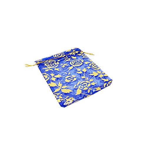 Floral Dark Blue