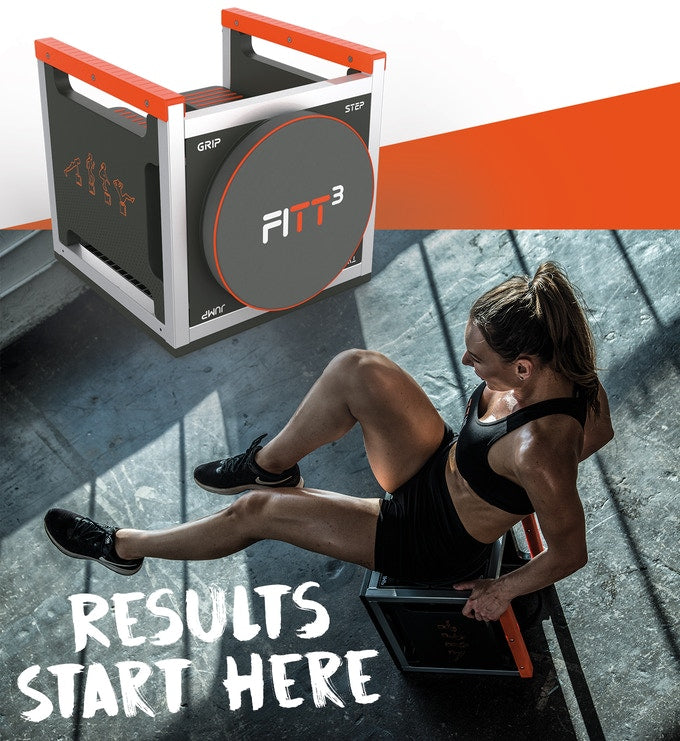 Fitt Cube - Portable Smart Fitness Tracker for Home & Gym Workouts | Track Steps, Calories & Heart Rate | Perfect for Running, Yoga & Weight Training