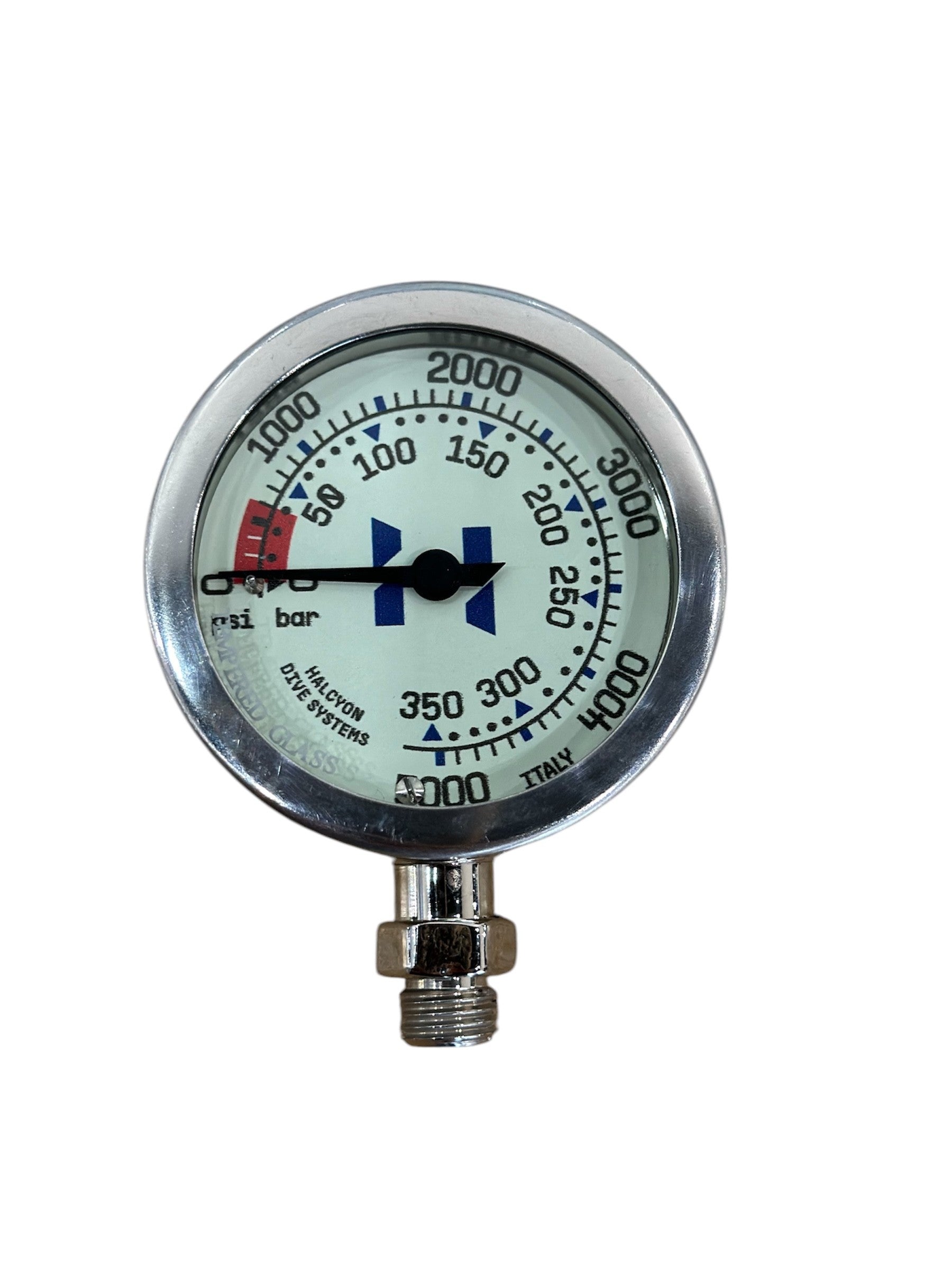 Halcyon Master Dual Scale SPG - High Precision Scuba Diving Pressure Gauge for Underwater Adventures | Perfect for Professional Divers and Dive Enthusiasts