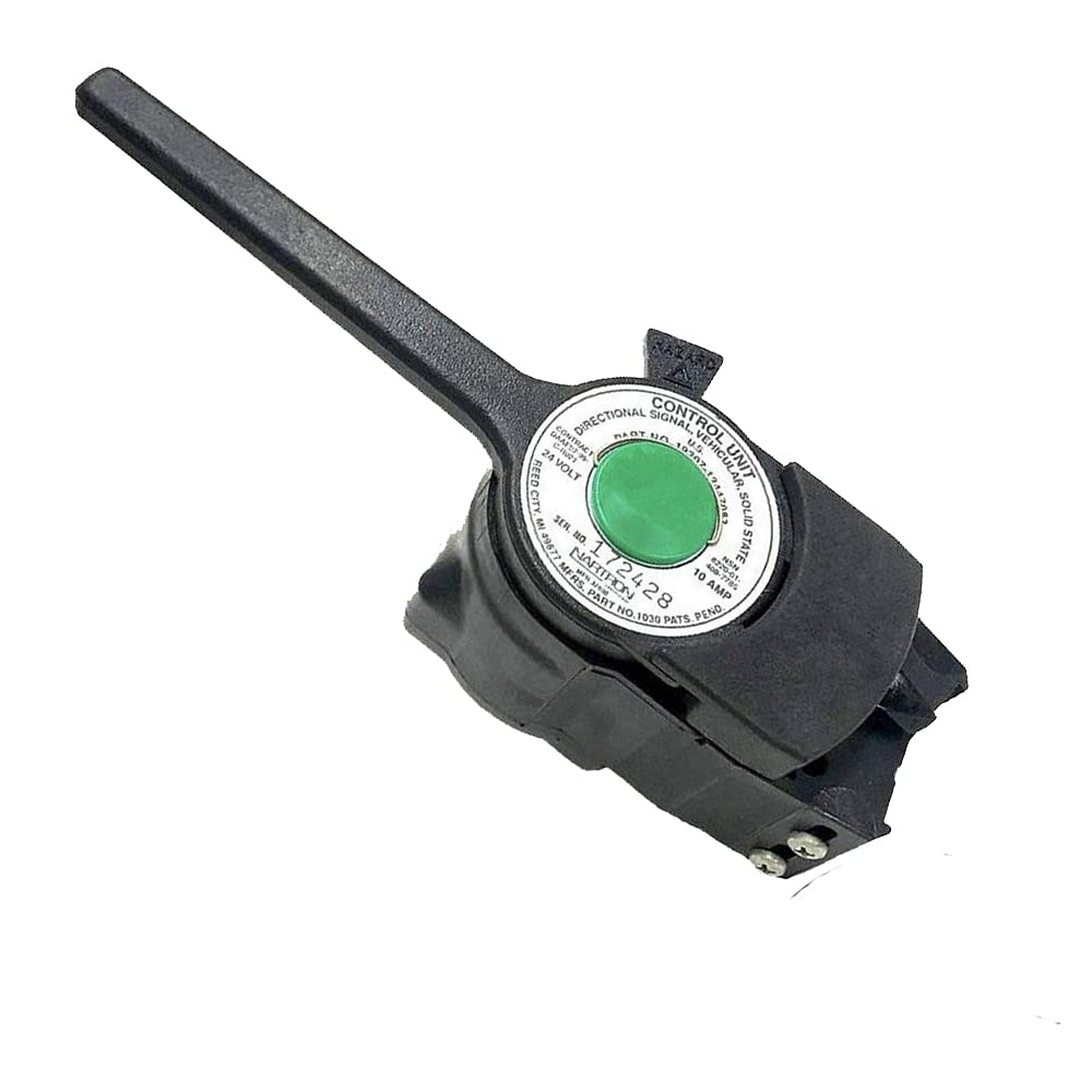 Turn Signal Control Arm Switch with Canceling Ring - Compatible with Military M-Series Vehicles (M998, M35, M939) | Heavy-Duty Replacement Part for Off-Road & Tactical Use