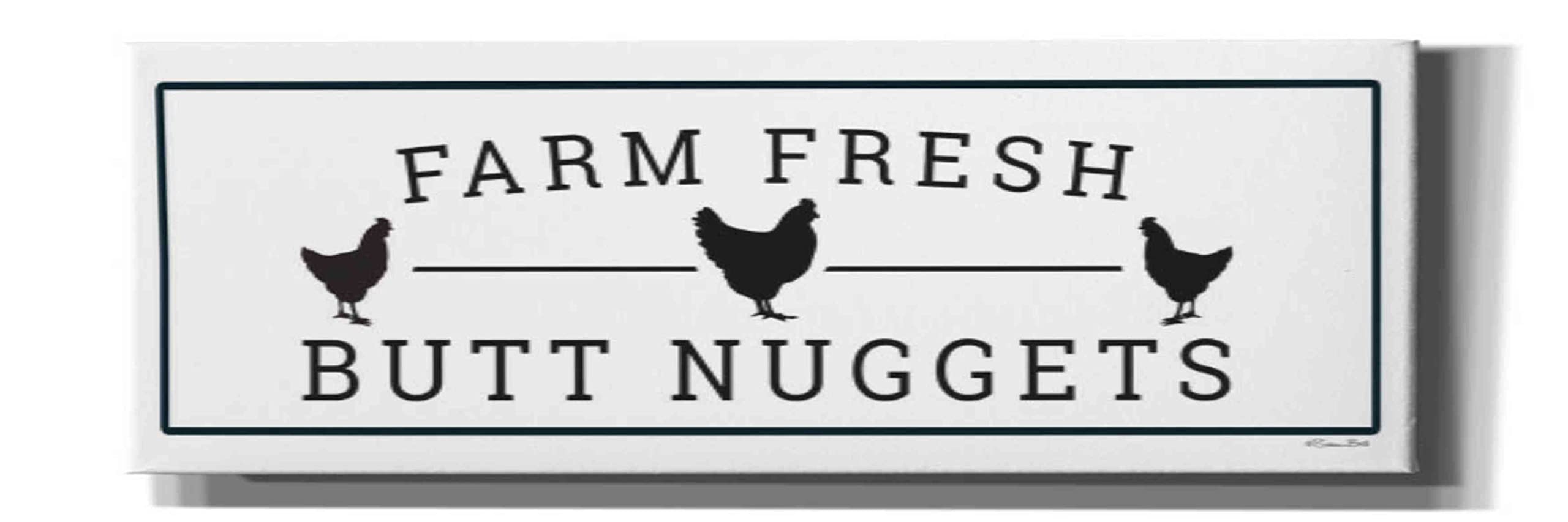 Farm Fresh Graffiti Canvas Wall Art by Susan Ball - 60x20 Inches, Modern Home Decor for Living Room, Bedroom & Office
