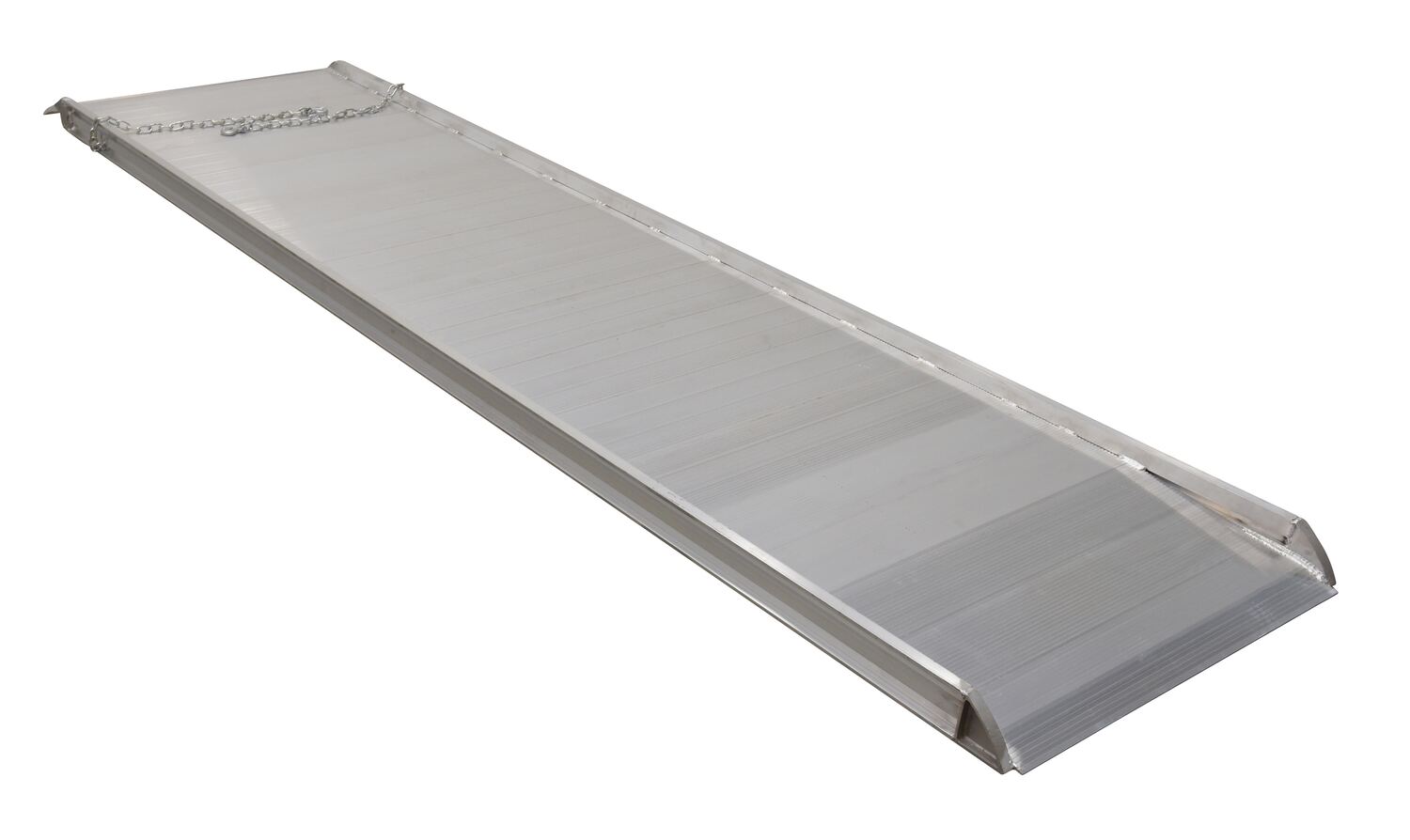 Heavy Duty Aluminum Walk Ramps with Steel Hooks - Portable Loading Ramps for Trucks, Trailers, and Warehouses - Ideal for Motorcycles, ATVs, and Equipment Loading