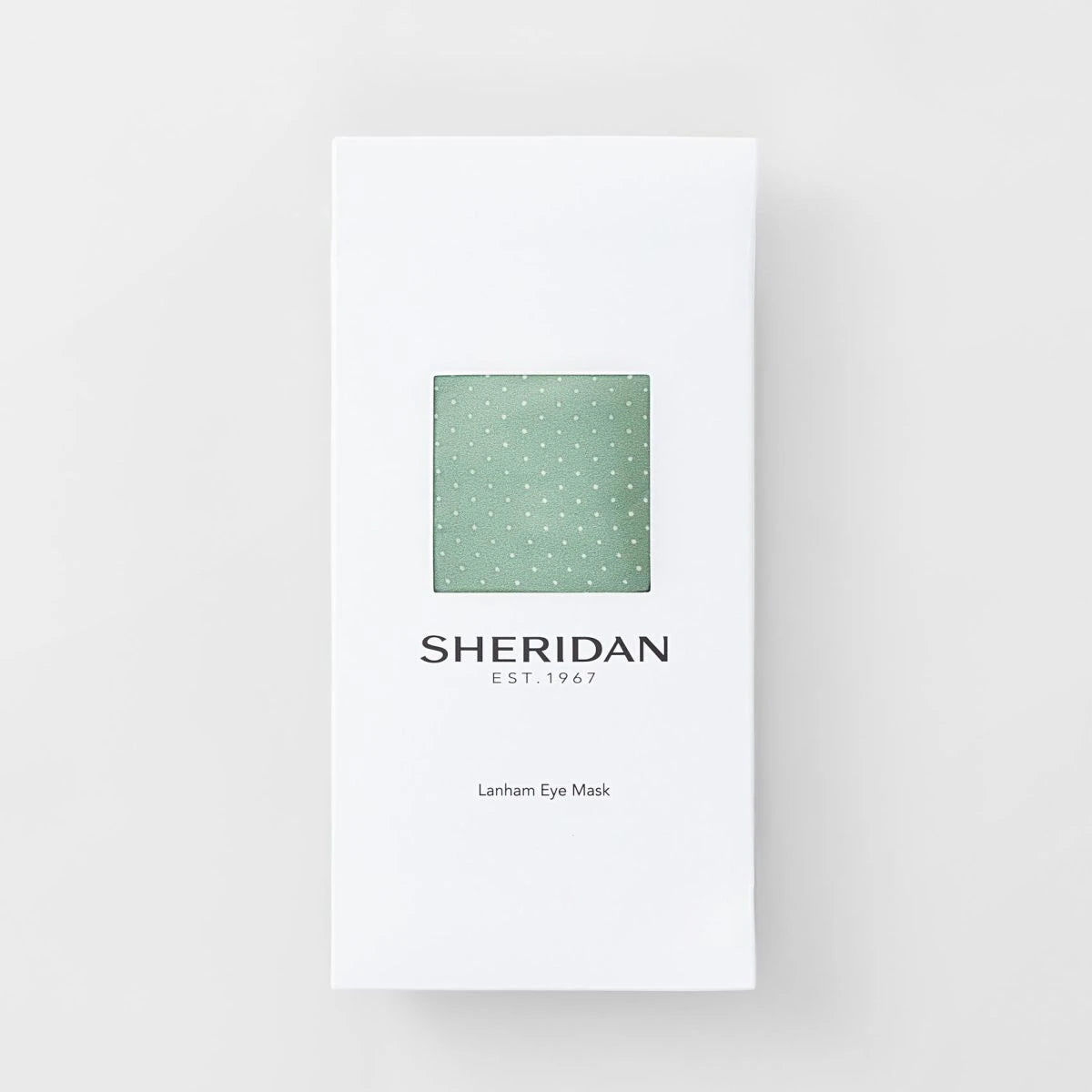 Sheridan Lanham Silk Eye Mask - Soft & Breathable for Sleeping, Travel & Relaxation - Sage Green Color - Perfect for Stress Relief & Better Sleep