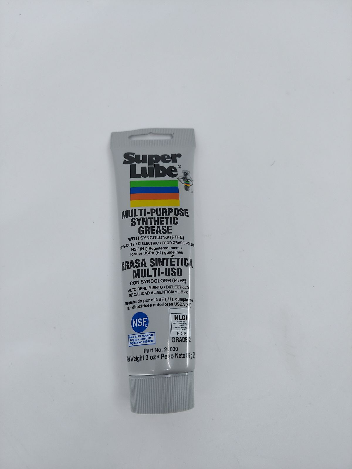 Super Lube Multi-Purpose Synthetic Grease with PTFE - High Performance Lubricant for Automotive, Industrial & Household Use - Ideal for Bearings, Gears, Tools & Machinery Maintenance