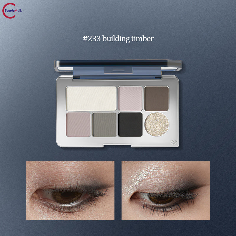SPENNY Flow of Mind 7-Color Eyeshadow Palette - Highly Pigmented Makeup Palette for Day & Night Looks - Perfect for Parties, Weddings & Everyday Wear