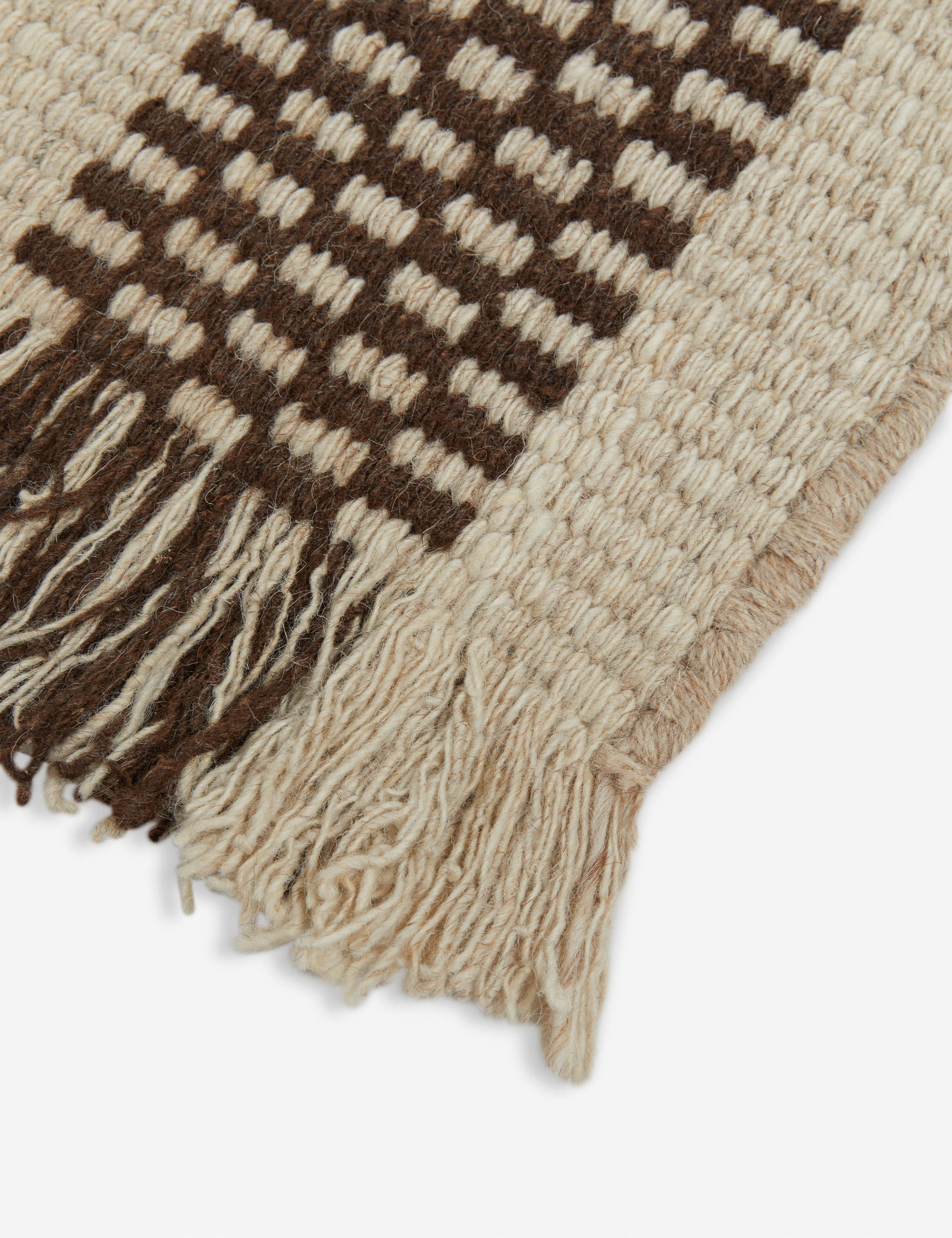 Anders Moroccan Style Handwoven Wool Rug Swatch 12x12 - Premium Home Decor for Living Room, Bedroom & Office