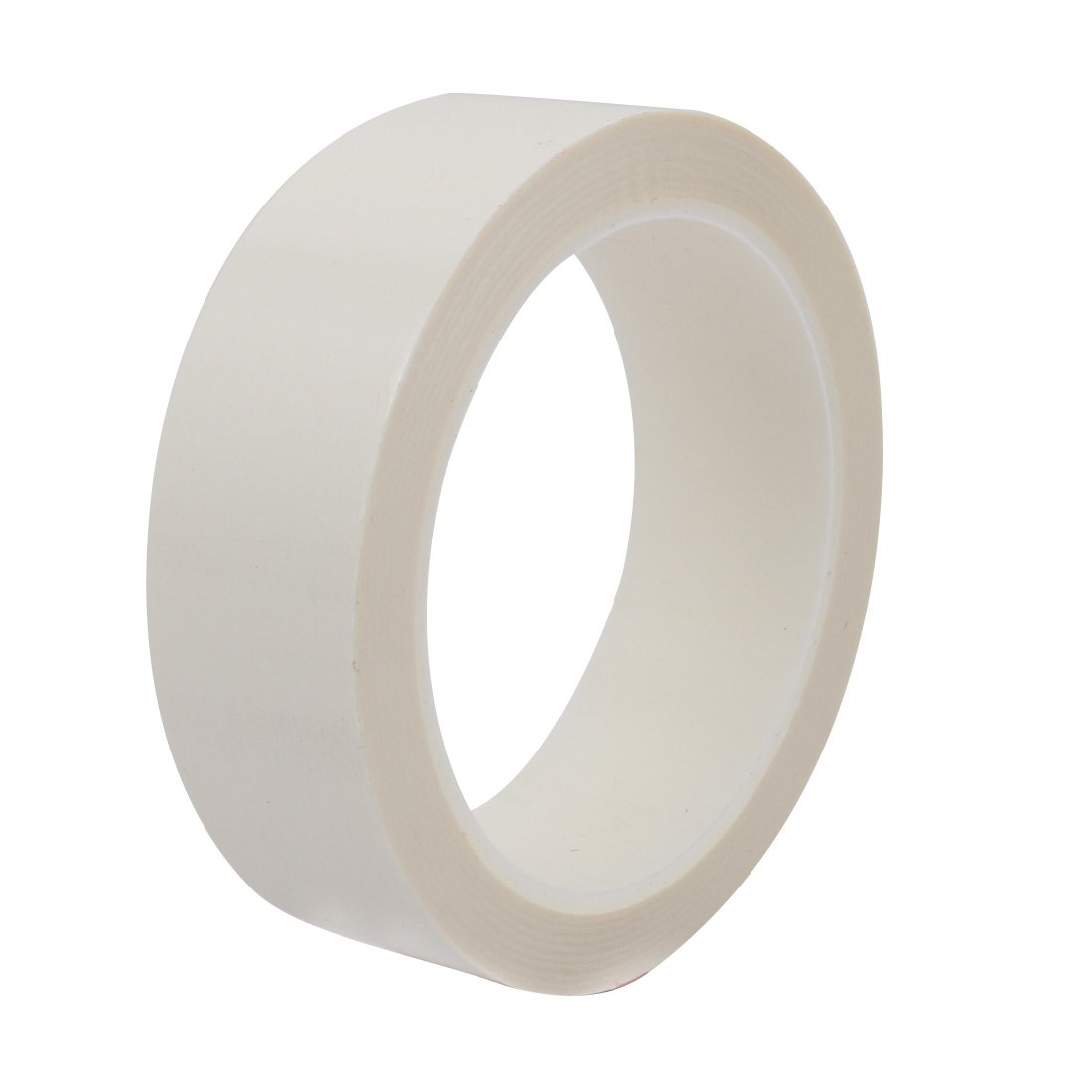 IIVVERR 2-Pack 30mm x 50m Single-Sided Strong Self-Adhesive Mylar Tape - White | High-Temperature Resistant for Electrical Insulation, Crafts & DIY Projects