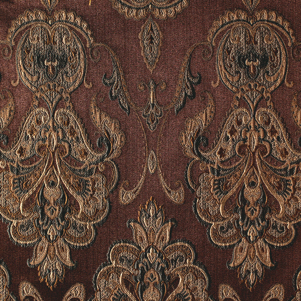 108-Inch Wide Damask Brocade Fabric - Elegant Home Decor & Upholstery Material for Curtains, Sofas, and Luxury Bedding
