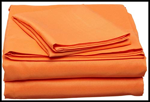 Luxury 4-Piece Full/Double Size Sheet Set - 100% Egyptian Cotton 310-Thread Count - Deep Pocket (Fits 5