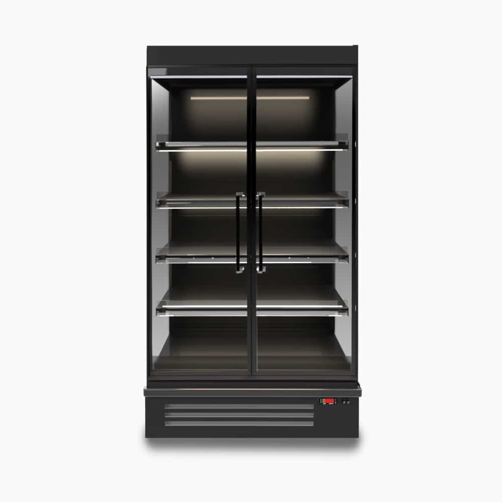 Bromic 938mm Full Height Multideck Commercial Refrigerator with Glass Door - Perfect for Restaurants, Supermarkets, and Convenience Stores
