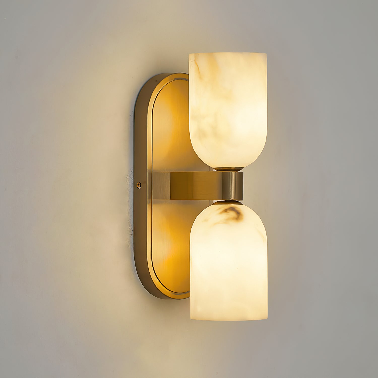Modern Aurind Wall Lamp - Sleek LED Sconce Light for Bedroom, Living Room & Hallway - Energy Efficient Dimmable Wall Lighting Fixture (Black/White) - Perfect for Ambient, Accent, and Task Lighting