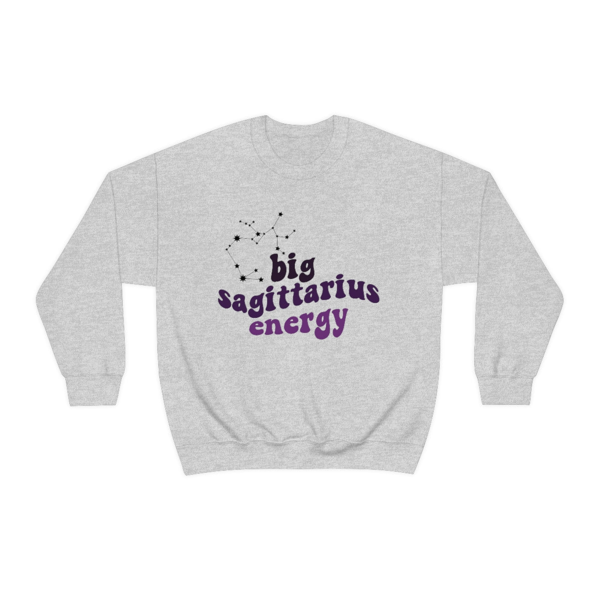 Sagittarius Sweatshirt for Women & Men - Big Sagittarius Energy Hoodie - Perfect Gift for Sagittarius & Astrology Lovers - Cozy Zodiac Apparel for Casual Wear, Birthday Gifts & Horoscope Enthusiasts