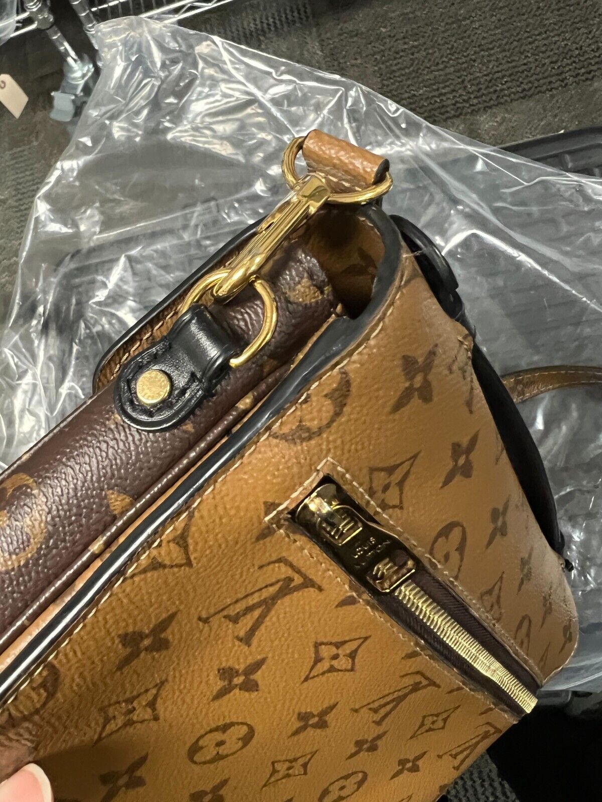 Louis Vuitton Monogram Reverse Pochette Metis Crossbody Bag 2019 Brown - Luxury Designer Handbag for Women, Perfect for Work, Travel & Everyday Use