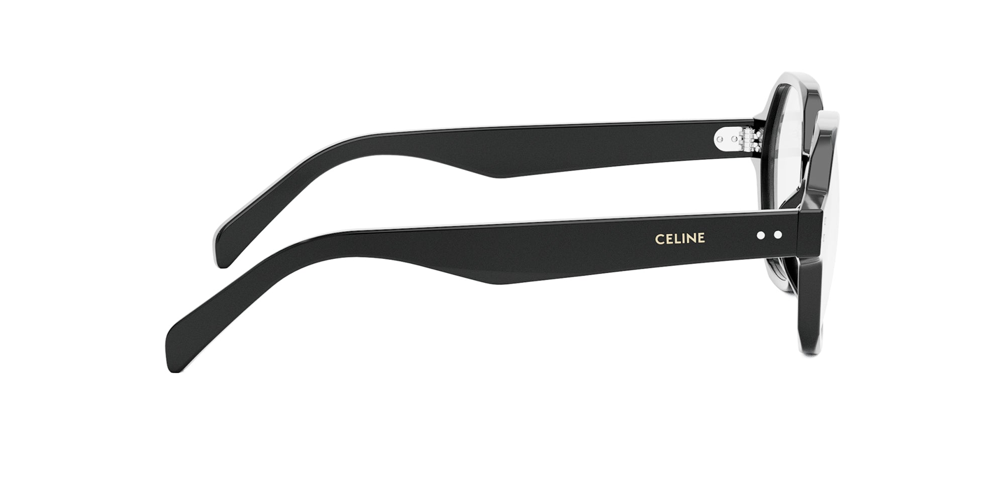 CELINE Thin 2 Dots CL50142I Sunglasses - Classic Black Frame with Subtle Dot Accents for Women | Perfect for Outdoor Activities, Beach Days & Fashion Statements
