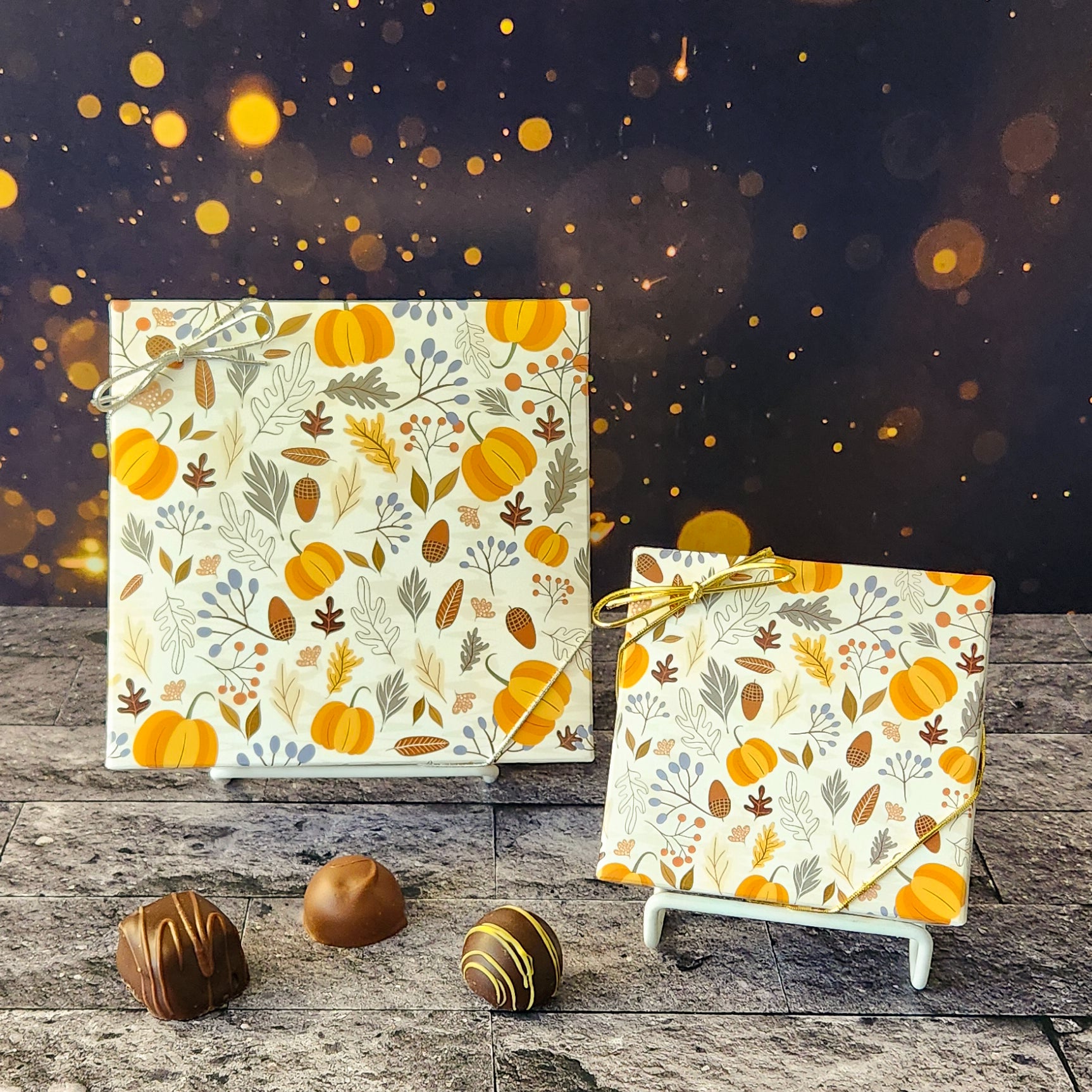 Bountiful Harvest Themed Gift Box - Premium Assorted Snacks & Treats for Holidays, Parties & Corporate Gifting
