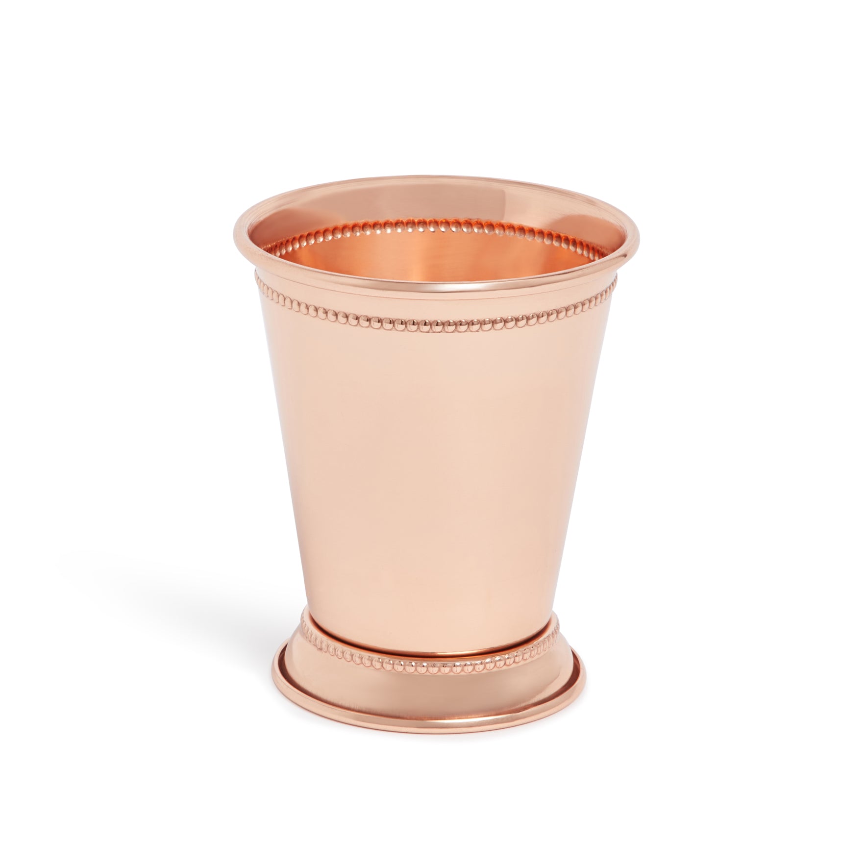 Julep Cup - 12oz (360ml) Copper Plated Stainless Steel Mint Julep Cup - Elegant Barware for Cocktails, Whiskey, Bourbon & Southern Style Drinks - Perfect for Parties, Weddings & Home Bars