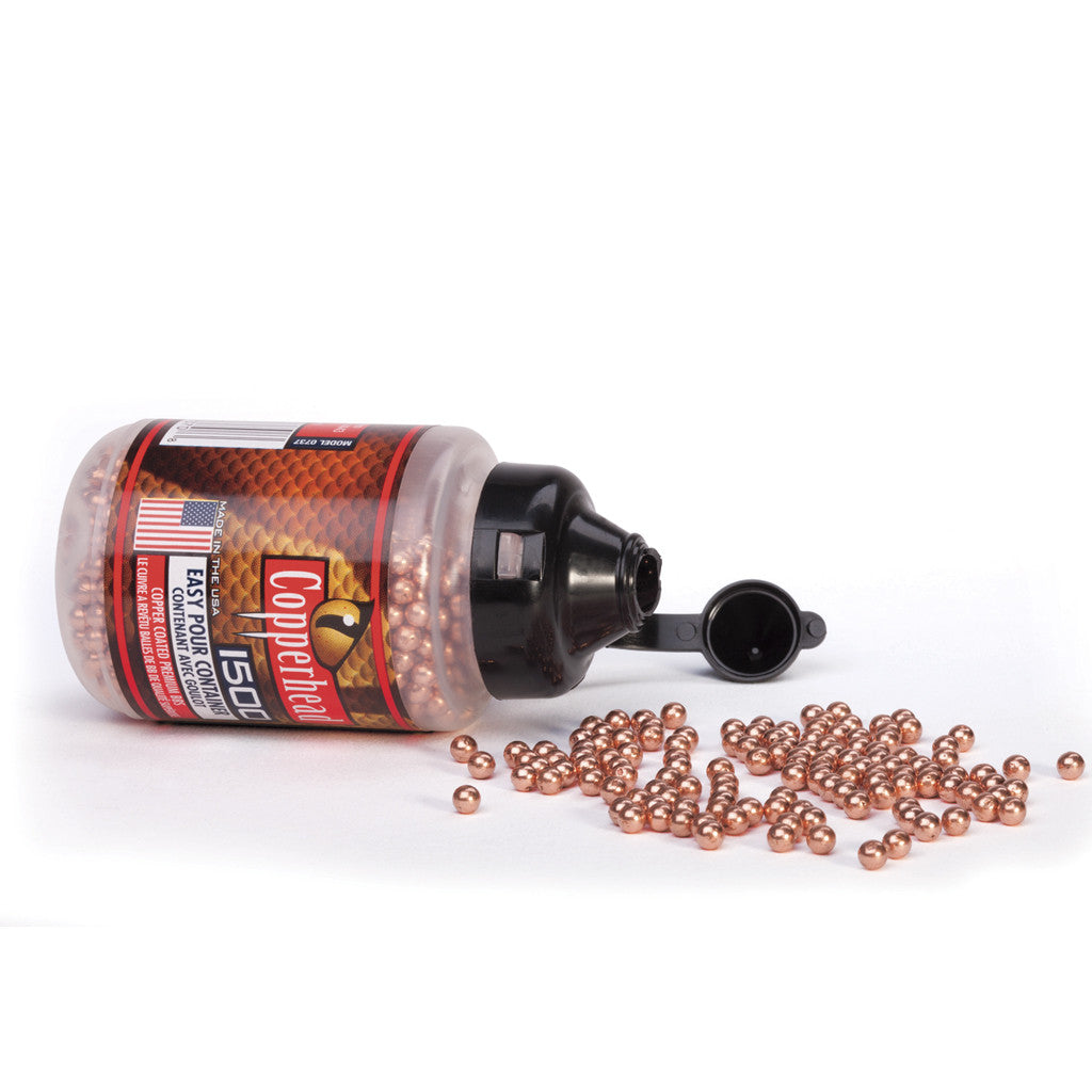Crosman Copperhead Super BBs - 5000 Rounds High-Performance Airgun Ammo for Target Shooting & Plinking | .177 Caliber Steel BBs for Air Rifles & Pistols | Perfect for Backyard Practice & Outdoor Fun