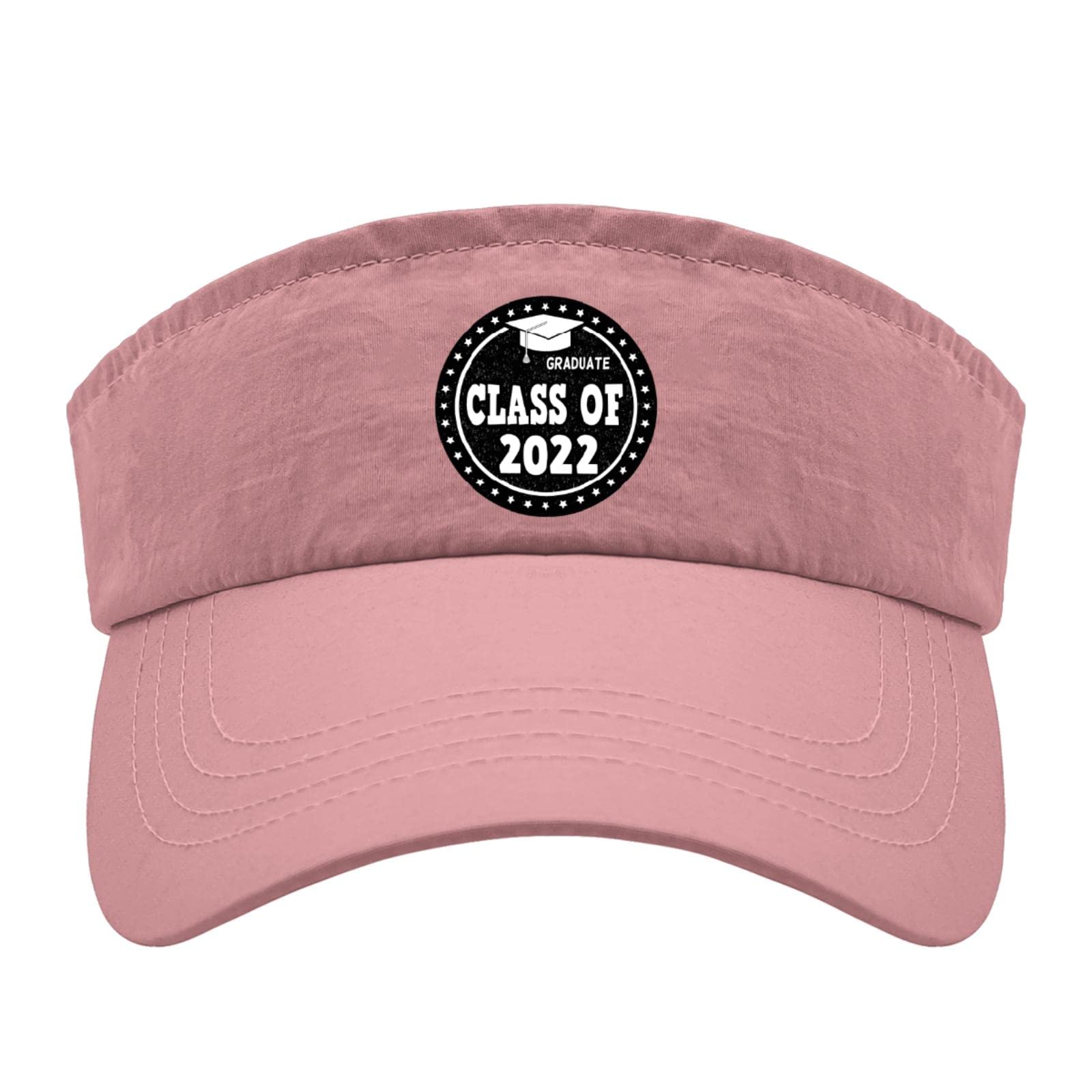 2022 Graduation Visor Hats for Women & Teens - UV Protection Baseball Sun Hats for Outdoor Sports, Beach & Summer Activities