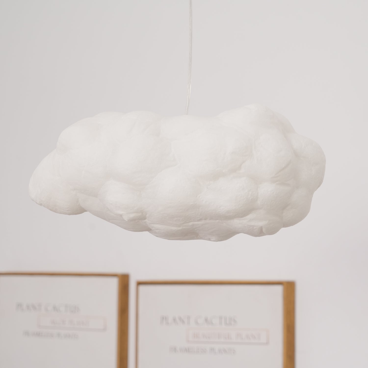 Modern Cloudy Pendant Light - Elegant Glass Ceiling Lamp for Living Room, Bedroom & Kitchen Decor - Perfect for Dining Areas, Entryways & Home Office Lighting