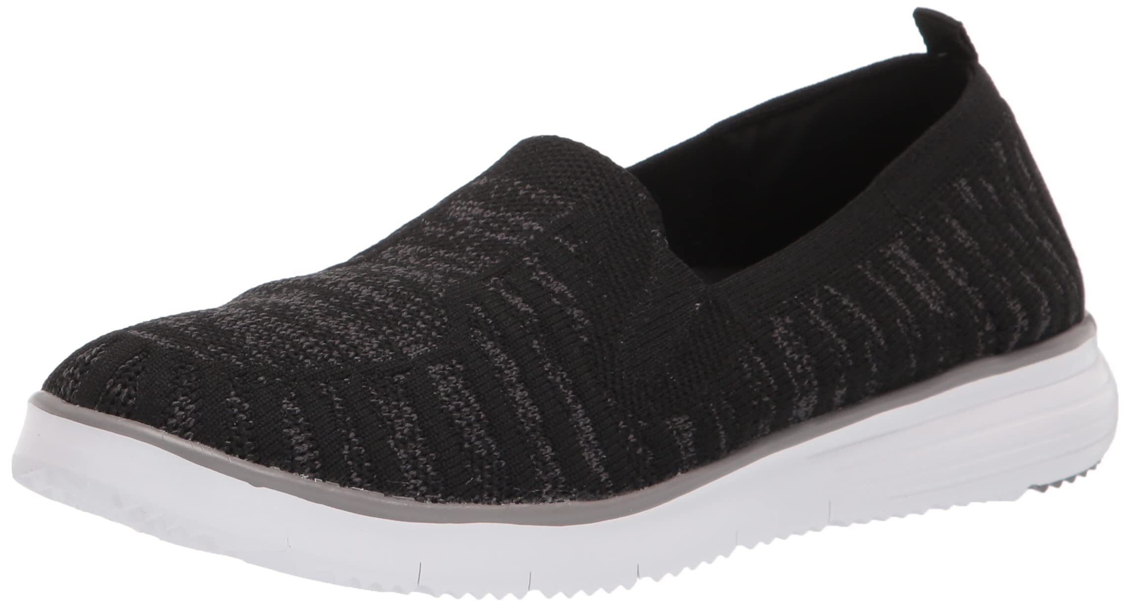 Propét Women's Travel Fit Slip-On Sneakers - Comfortable Walking Shoes for Travel, Work & Casual Wear - Lightweight Slip-On Sneakers for Women with Arch Support