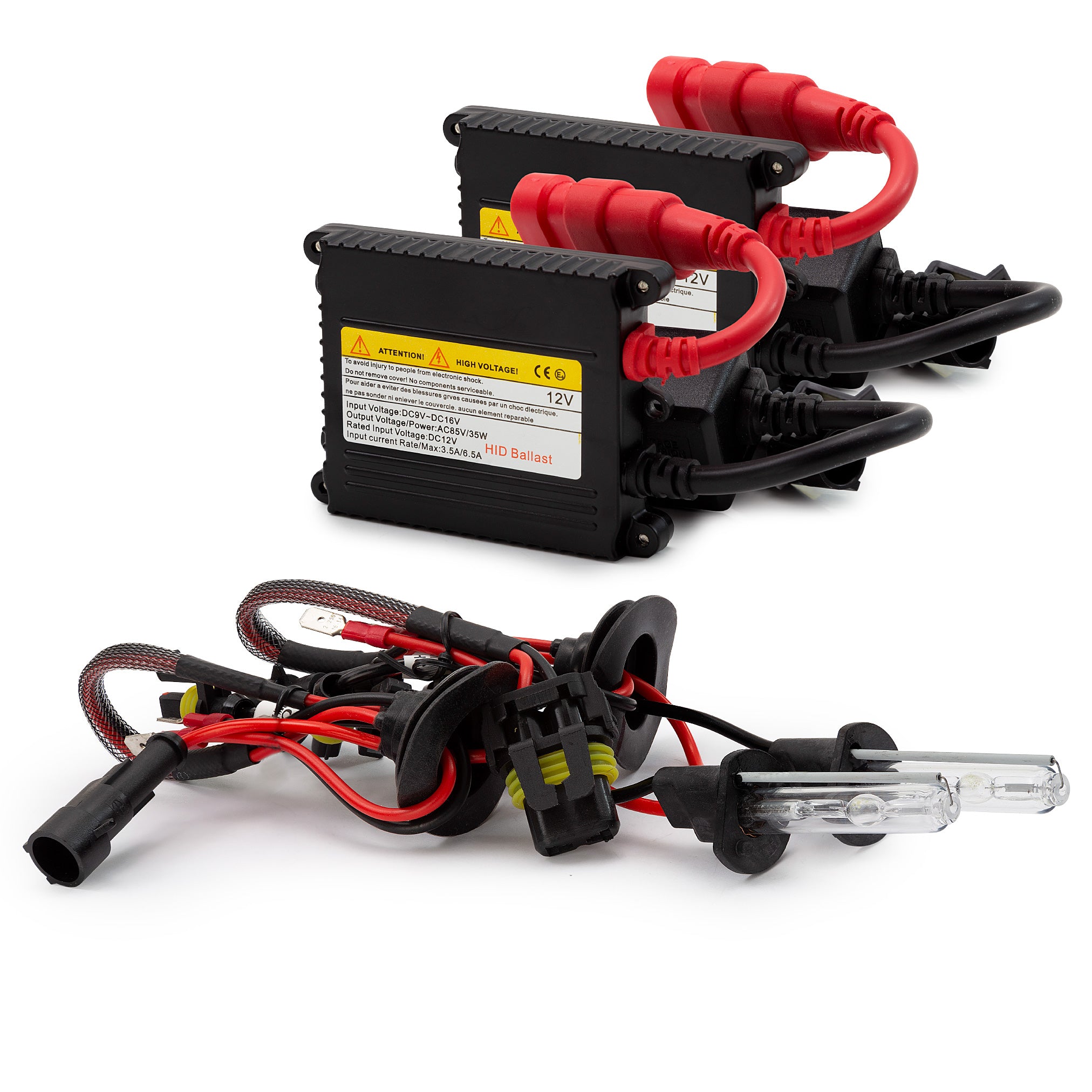 HID Conversion Kits 9145/H10 - High-Intensity Discharge Headlight Upgrade for Cars, Trucks & SUVs - Improve Night Driving Visibility & Safety