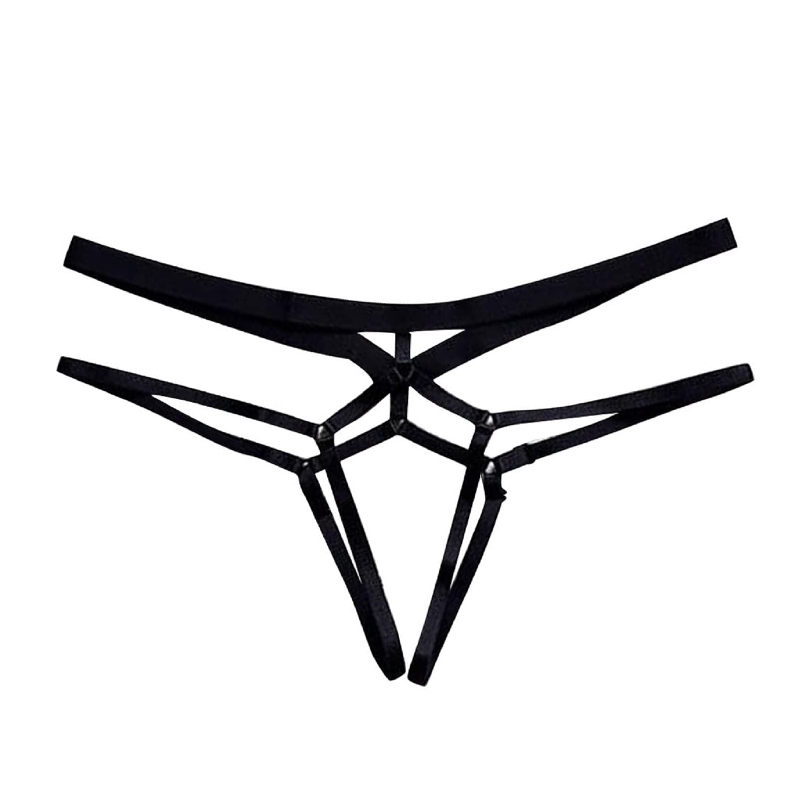 Sexy Lingerie for Women - Low Rise Thong Panties & G-String Underwear for Role Play, Date Night & Intimate Moments