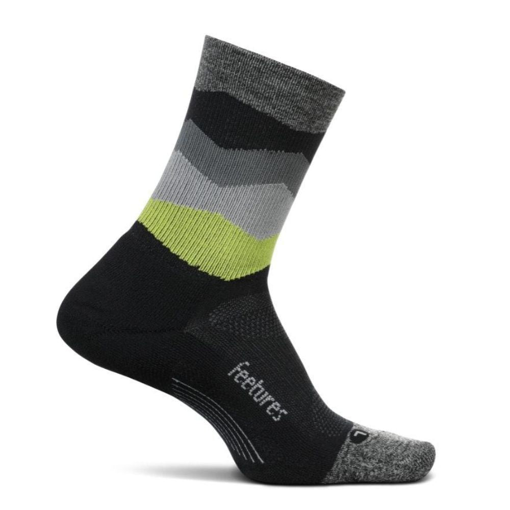 Feetures Elite Light Cushion Mini Crew Socks for Running, Hiking & Everyday Comfort - Breathable Athletic Socks for Men & Women