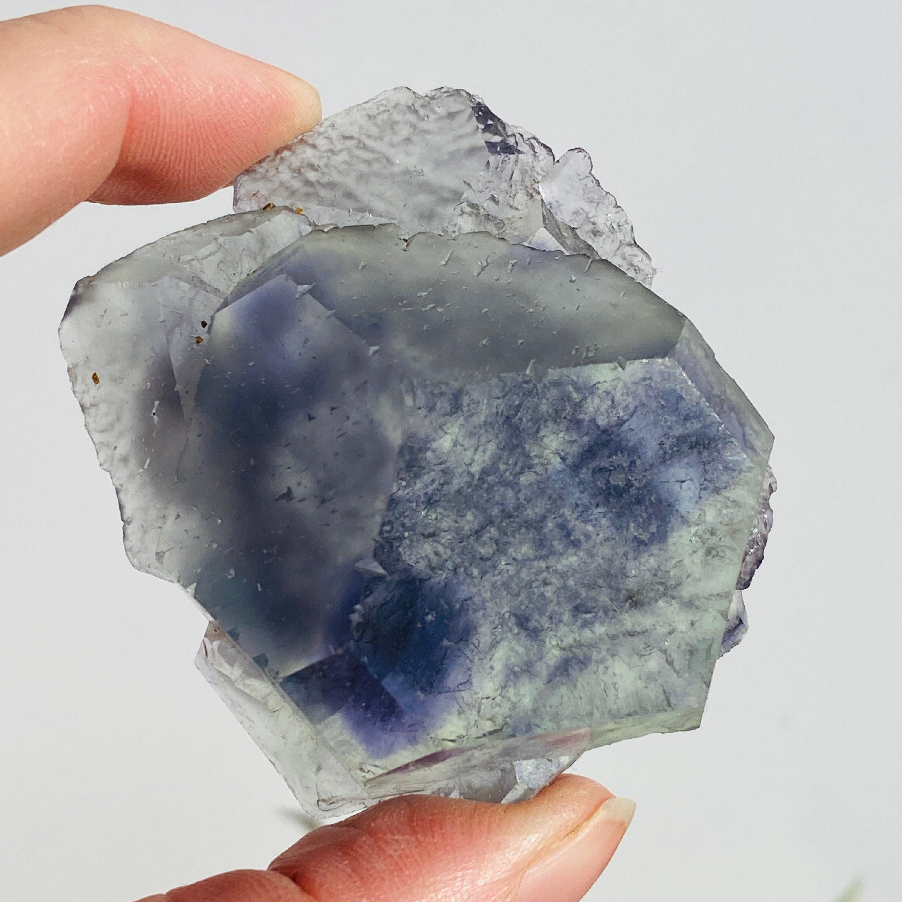 Natural Rainbow Fluorite Crystal Specimen - FLU 05 | Healing Stone for Meditation, Energy Work & Home Decor