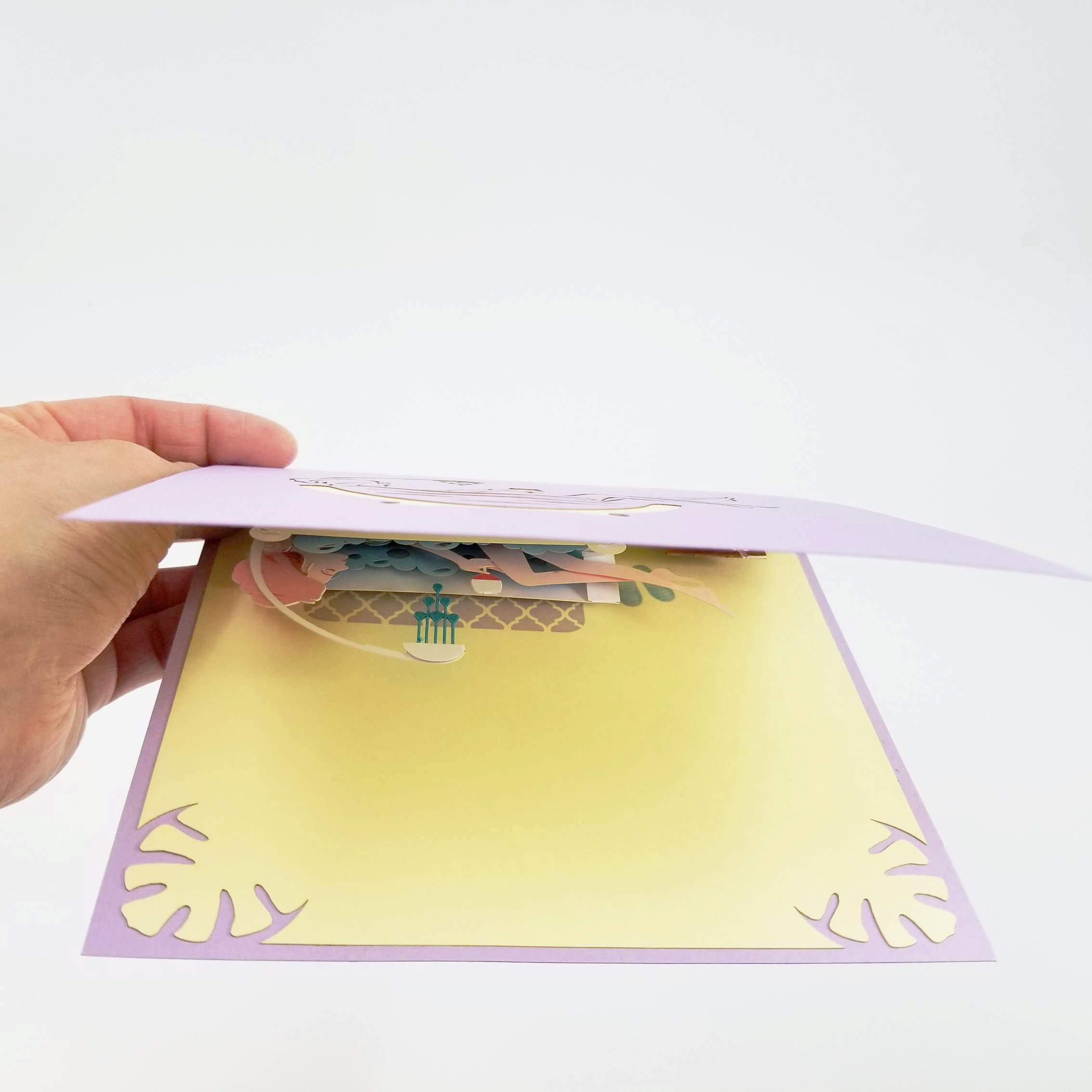 Lady Shower Pop Up Birthday Card - Funny 3D Greeting Card for Wife, Girlfriend, Best Friend | Perfect for Birthdays, Anniversaries & Special Occasions | Pop Card Express