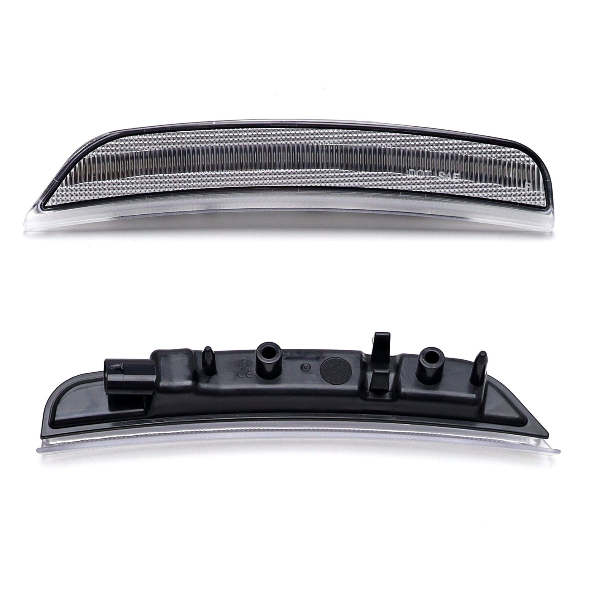 Amber LED Front Bumper Side Marker Lights for Dodge Durango 2021+ - Clear Lens, DRL Compatible | Perfect for Off-Roading, Night Driving & Custom Car Modifications