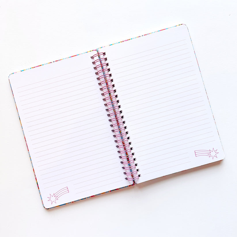 2024 Stamp Pattern Notebook - Aesthetic Journal for Writing, Planning & Sketching | Perfect for Students, Artists & Office Use