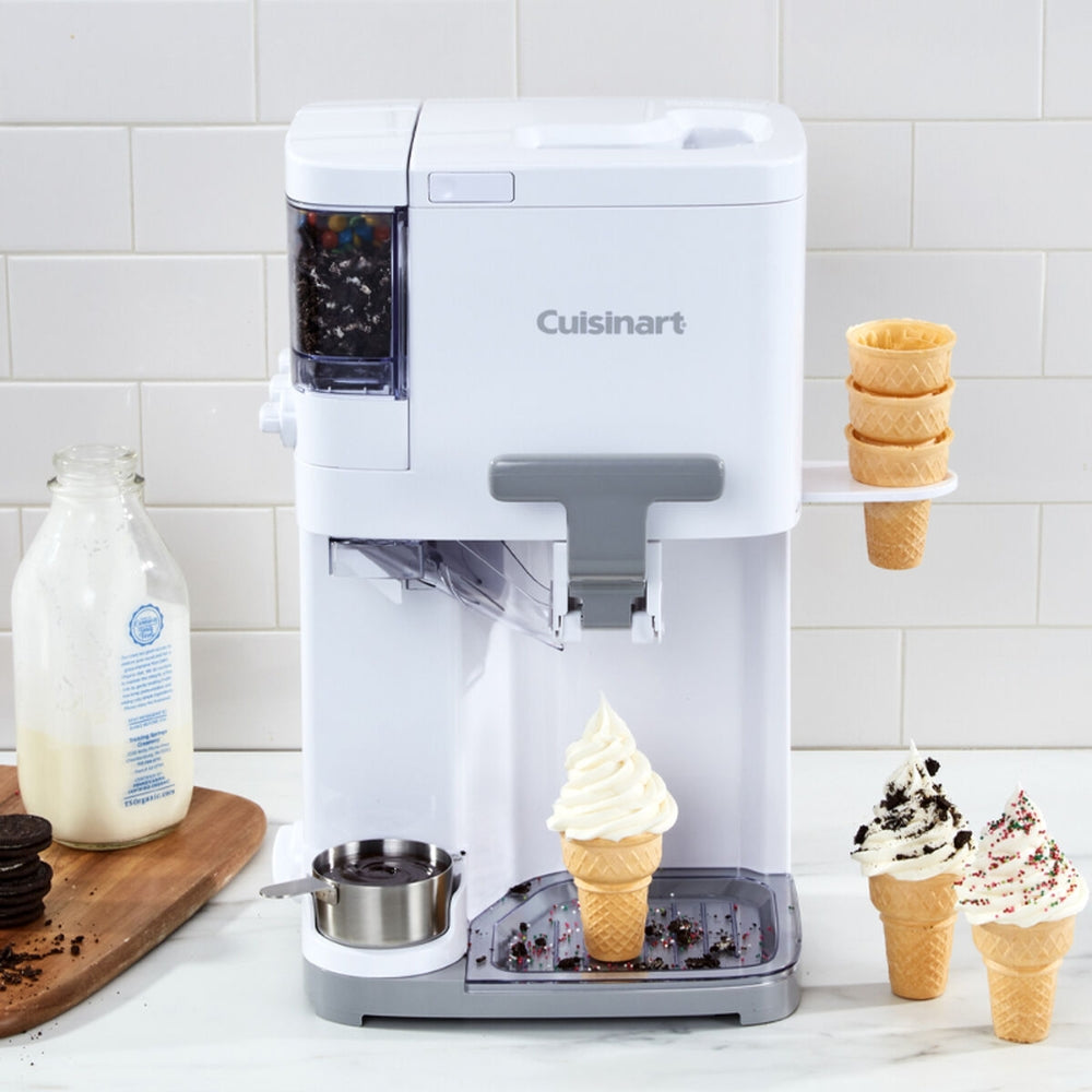 Cuisinart Mix It In Soft Serve Ice Cream Maker - Homemade Frozen Yogurt & Gelato Machine for Parties, Desserts & Family Fun