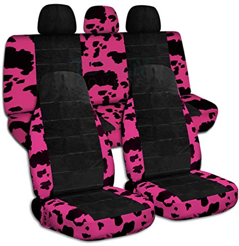 Pink-Black Cow & Black