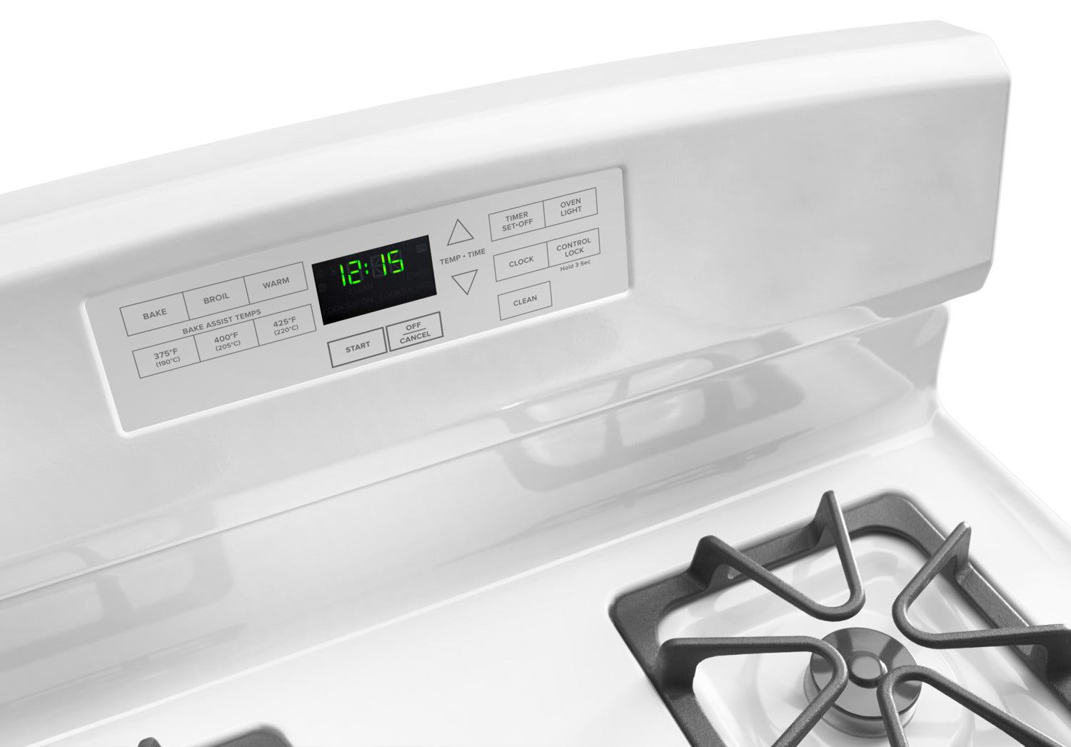 Amana 30-inch Freestanding Gas Range - 5.0 Cu. Ft. Capacity, 4 Sealed Burners, Continuous Grates, White (AGR6603SFW) - Perfect for Home Kitchens & Cooking Enthusiasts