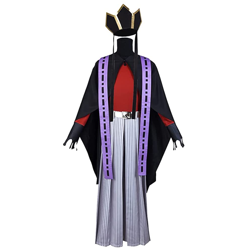 Unisex Douma & Enmu Dream Kimono Cosplay Costume Set - Full Outfit for Anime Conventions, Halloween & Themed Parties